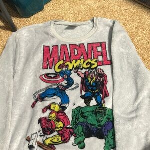 Marvel Comics Fuzzy Soft Sweatshirt
